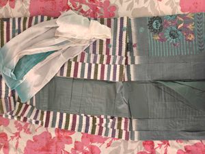 Embroidered Kurta Suit Material