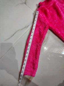 vibrant Pink Long Sleeve top/sweater
