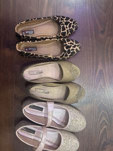 Cute Giraffe Print Ballerina Flats