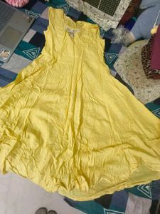 Yellow Embroidered Kurta Set
