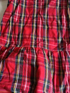 Girls Plaid Dress