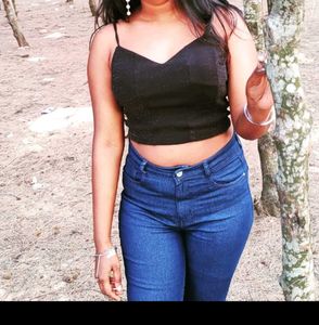 Chic Black Crop Top