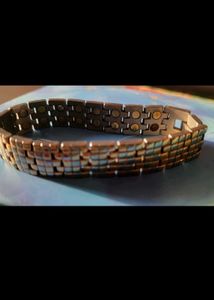 Magnet Stylish Two-Tone Bracelet