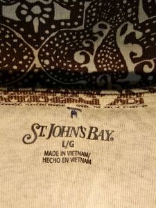 Stylish Brown Printed Sleeveless Top