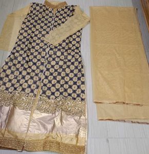 Elegant Kurta Set with Sharara