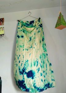 Boho Tie-Dye Maxi Skirt