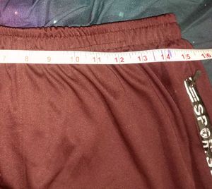 Maroon Athletic Pants