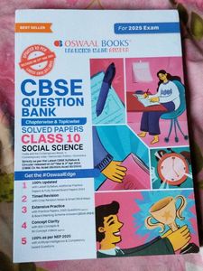 CBSE Class 10 Social Science Question Bank