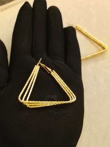 Rose Gold Multi-Strand Hoop Earrings
