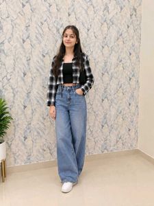 checkered top