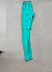Bright Orange and green Ethnic Leggings