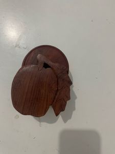 Vintage Wooden Apple Decor