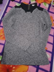 Winter Top Color Neck