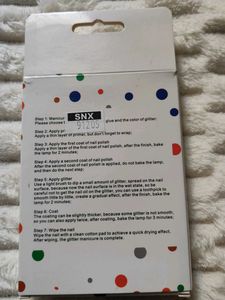 Sponsor nail foil paper
