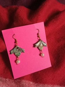 Leaf Drop Earrings