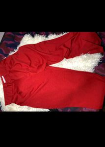 Red Co-ord Set - Cropped Blazer &amp; Trousers