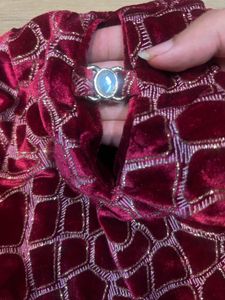 Stylish Velvet Blouse