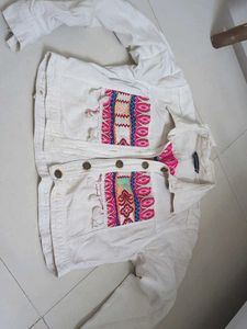 Embroidered Denim Jacket