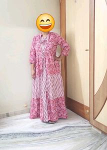 Pink Paisley Maxi Dress Never Used