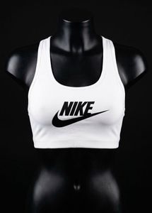 Nike White Sports Bra