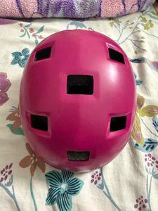 Pink Cycling Helmet