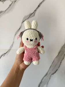 Handmade Crochet Bunny Plush Toy