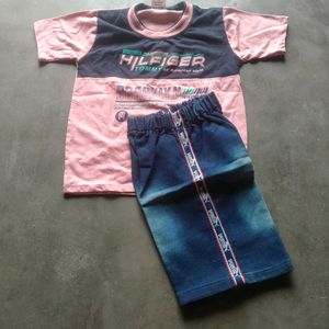 Boys T-shirt with Shorts