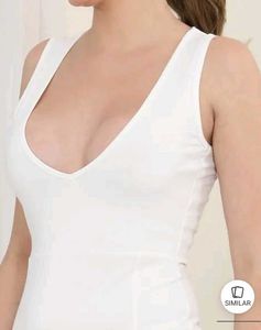 White Sleeveless Slit Maxi Dress