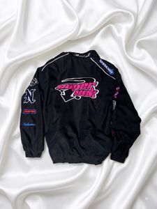 Retro Racing Bomber Jacket