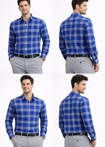 Jack & Jones Premium Men’s Blue Check Shirt