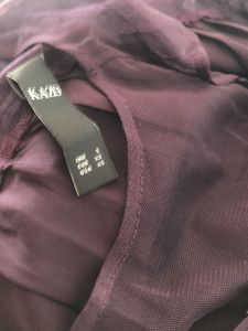 Purple Ruffle Blouse