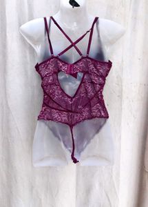 I. Lace Teddy Bodysuit