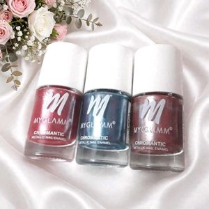 MyGlamm Chromantic Nail Enamel Trio