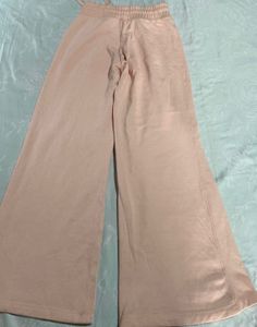H&amp;M peach  Wide Leg Sweatpants