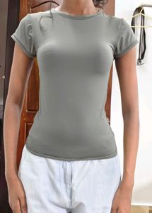 Grey Fitted T-Shirt