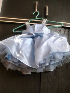Cute Blue Party Dress