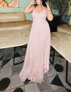 Sparkly Pink Maxi Dress