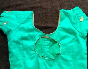 Sea Green Dupiyan Blouse