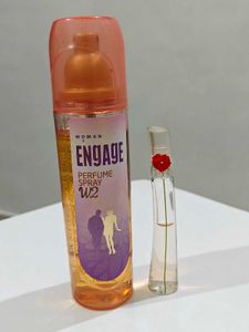 Engage Perfume Spray &amp; Kenzo Sample