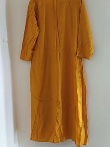Mustard Yellow Kurti