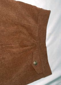Brown Corduroy skirt