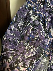 Chic Floral Print V-Neck Tie Top