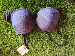 Blue Colour Wire Bra