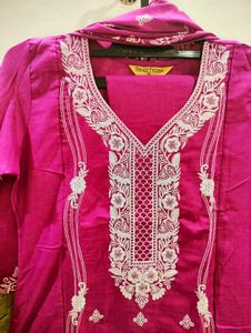 kurti set with dupatta and pant