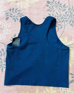 H&amp;M Ribbed GYM Crop Top