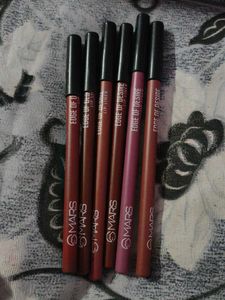 MARS Lip Liner + eyeshadow pencil +lipstick