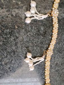 Exquisite Pearl and Crystal Kamarbandh