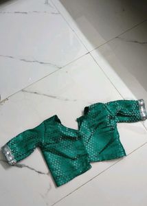 Elegant Green Ethnic Skirt