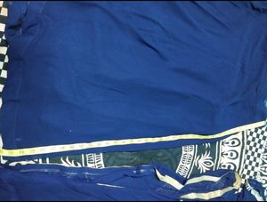Elegant Navy Embroidered Kurti Set