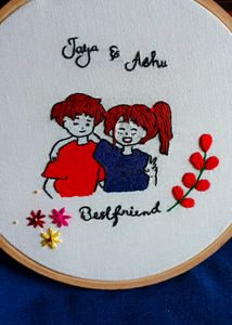 Best Friends Embroidery